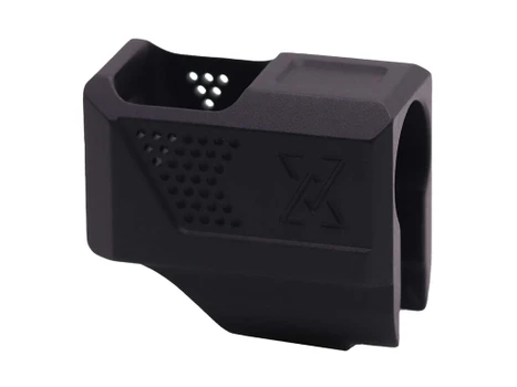 True Precision Inc TPG43CMPBL True-Lock Ultimate Compensator Black Type 3 Hard Anodize 7075 T6 Aluminum Compatible w/ Glock 43/43X/48