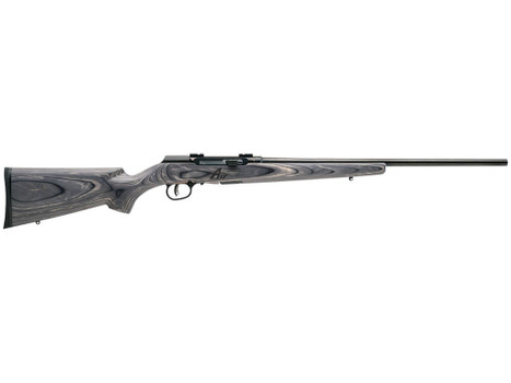 Savage Arms 47801 A17 Sporter Full Size 17 WSM 8+1 22" High Luster Button Rifled Barrel, High Luster Drilled & Tapped Carbon Steel Receiver, Matte Gray Fixed Laminate Stock, Right Hand