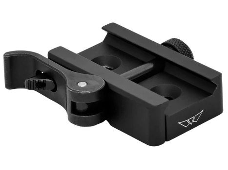 Warne 7958M Picatinny Rail Adapter Skyline Black Anodized Aluminum/Steel