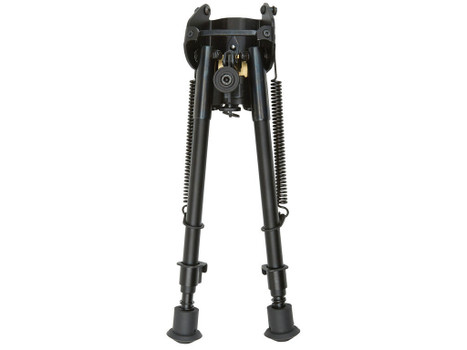 Allen 2188 Bozeman Rifle Bipod Black Aluminum w/Sling Swivel Mount, Rubber Feet & 9-13" Vertical Adjustment