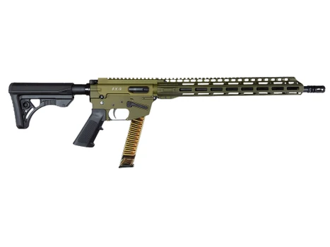 Freedom Ordance FX9R16-ODG FX9R 9mm Luger 33+1 16" Black Anodized Barrel, OD Green Anodized Receiver w/Picatinny Rail, M-LOK Handguard, Leapers Adjustable Black Polymer Stock, B5 P Type Grip