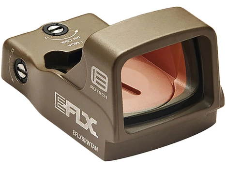 Eotech EFLX3RWTAN EFLX Mini Reflex Sight Tan 1 x 3 MOA Red Dot