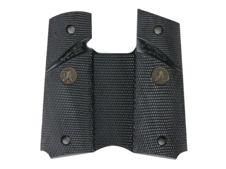 Pachmayr 02921 Signature Grip Wraparound Checkered Black Rubber for 1911, 1911-A1