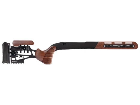 Woox SH.CHS011.05 Furiosa Chassis Walnut Aluminum/Wood Fits Remington 700 M5 DBM SA Bolt Action 31" OAL