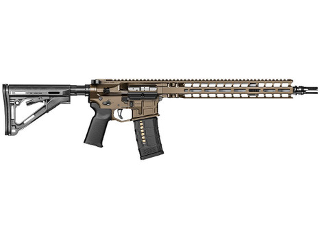 Radian Weapons R0040 Model 1 Carbine 223 Wylde 30+1 14.50" Pinned & Welded Barrel, Radian Brown Billet Rec/M-Lok Handgaurd, Magpul Grip & CTR Stock, Ambi Controls, Mid-Length Gas