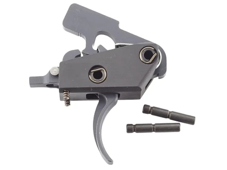 Wilson Combat TRTTUM2 Tactical Trigger Unit Two-Stage Two-Stage Curved Trigger with 4-4.50 lbs Draw Weight for AR-15