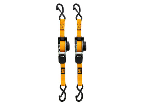 MUDDY MUD-RRS10-2PK 1"X10" RATCHET STRAPS ORG