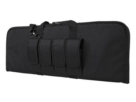 NcStar VISM Carbine Case PVC Nylon w/ Lockable Zippers Pockets Padded Carry Handle
