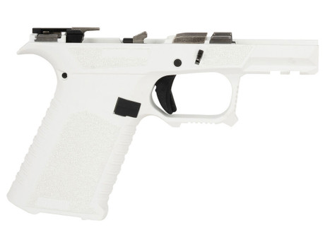 Sct Manufacturing 0226020000IF Full Frame White 9mm Luger Polymer Frame