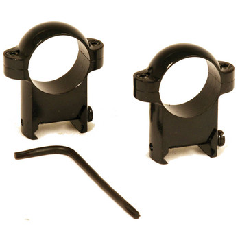 BURRIS HIGH 1" ZEE RINGS BLK UPC: 000381200822