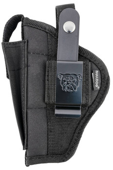 Bulldog FSN7 Extreme  OWB Black Nylon Belt LoopClip Fits SW MP24  Standard AutoGlock 19 Ambidextrous UPC: 672352619072