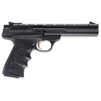 Browning 051421490 Buck Mark Contour CA Compliant 22 LR 101 5.50 Contoured Barrel Matte Black Optic ReadySerrated Steel Slide Matte Blued Aluminum Frame Black Overmolded Grips UPC: 023614251552