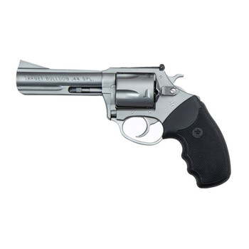 Charter Arms 74442 Bulldog Target Large 44 Special 5 Shot 4.20 Matte Stainless Steel Barrel Cylinder  Frame wBlack Finger Grooved Rubber Grip UPC: 678958744422