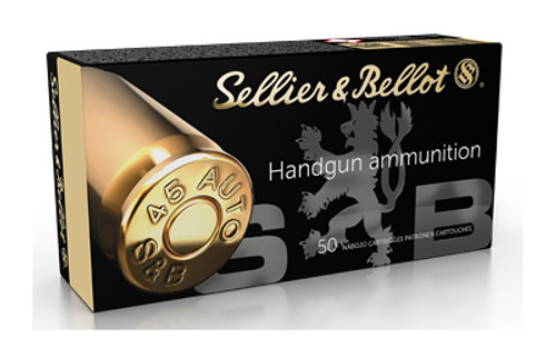 S&B 45ACP 230GR JHP 50/1000 UPC: 754908500772