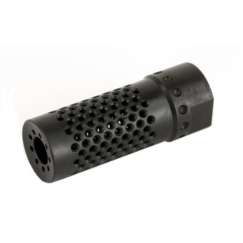 Spikes Tactical SBV1019 Dynacomp Extreme Muzzle Brake Black Nitride 416R Stainless Steel with 5824 tpi Threads  2.25 OAL for 308 Win UPC: 855319005822