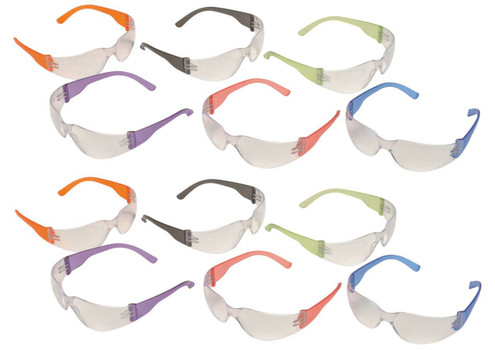 Pyramex S4110SMP Intruder Glasses Adult Clear Lens AntiScratch Polycarbonate 12 Pair UPC: 814992000562