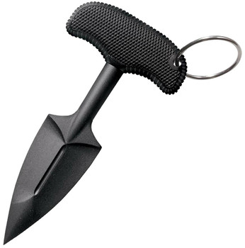 Cold Steel 92FPB FGX Push Blade II 2.25 Fixed Plain Black GrivEx BladeBlack KrayEx Handle UPC: 705442005742