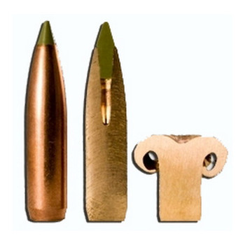 Nosler E-Tip Bullets 243 Caliber, 6mm (243 Diameter) 90 Grain Spitzer Boat Tail Lead-Free Box of 50, UPC : 054041591652