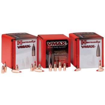 Hornady 22272 VMax Varmint 22 Cal .224 55 gr V Max 100 Per Box 40 Case UPC: 090255222722
