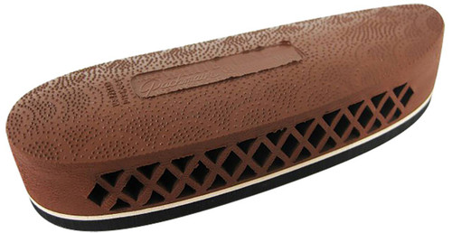 Pachmayr 00011 F325 Deluxe Field Recoil Pad Small Brown with White Line Rubber for Shotgun UPC: 034337000112