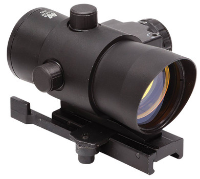 NcStar DLB140R 40mm Red Dot with Red Laser  1x40mm 3 MOA Red Dot Reticle Adjustable QR Mount Black Anodized Aluminum UPC: 814108011352