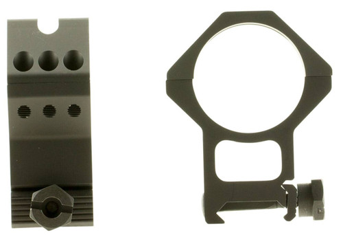 Weaver Mounts 99686 SixHole Skeleton Rings  Matte Black 34mm Extra Extra High UPC: 076683996862