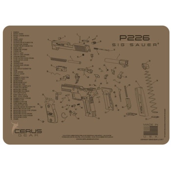 SIG P226 SCHEMATIC COYOTE UPC: 680220901242