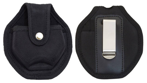Uzi Accessories UZICUFFCASE Handcuff Case  Nylon Black Belt Clip UPC: 024718900032
