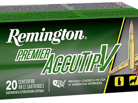 Remington Ammunition 29218 Premier Accutip-V 204Ruger 32gr AccuTip V 20 Per Box/10 Case