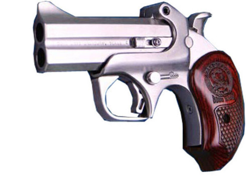 Bond Arms Snakeslayer Break Action Derringer - 45 Caliber, 2.75 Inch Barrel, Stainless Steel, Satin Stainless Steel