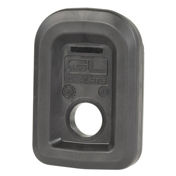 Magpul MAG567BLK GL LPlate  made of Polymer with OverMolded Rubber  Black Finish for PMAG 17 GL9 15 GL9 Magazines UPC: 840815102441