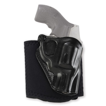 Galco AG600B Ankle Glove  Size Fits Ankles up to 13 Black Leather Hook  Loop Compatible wSig P365P365 SASGlock 42 Right Hand UPC: 601299004771