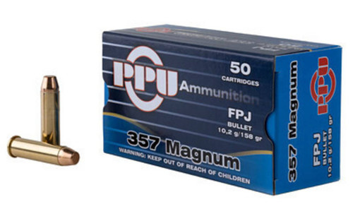 PPU 357MAG FPJ 158GR 50/500 UPC: 8605003813101