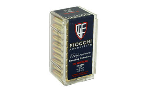 FIOCCHI 22WM 40GR JHP 50BX UPC: 762344710051