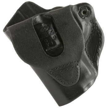 DeSantis Gunhide 019BAY1Z0 Mini Scabbard  OWB Black Leather Belt Slide Fits Springfield XDS Right Hand UPC: 792695317791