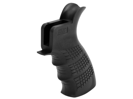 Leapers RBUPG01B Pistol Grip Black Polymer Fits AR-15