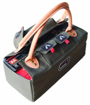 GPS Bags 1255TOT Shotgun Shell Tote  Olive 12 Gauge Capacity 6 Boxes UPC: 856056002631