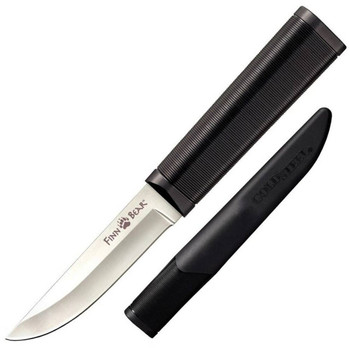 Cold Steel 20PC Finn Bear 4 Fixed Plain 4116 Stainless Steel BladeBlack Polypropylene Handle UPC: 705442006671