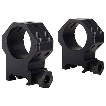 Weaver Mounts 48362 FourHole Skeleton Rings  Matte Black 1 Extra High UPC: 076683483621