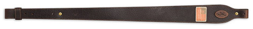Browning 122616 Freedom Sling made of Dark Brown Leather with 25.5028 OAL  Adjustable Design for Rifles UPC: 023614415411