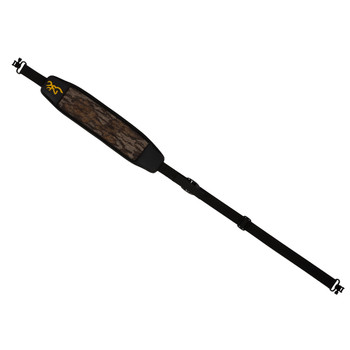 Browning 12201419 Waterfowl Sling made of Mossy Oak Bottomland Neoprene with 25.5050 OAL Adjustable Design  Swivel for RifleShotgun UPC: 023614424161