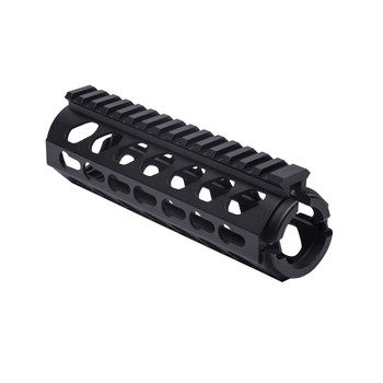 Firefield FF34053 Edge Handguard 6.62 2 Piece Keymod Carbine Style Made of 6061T6 Aluminum with Black Matte Finish for AR15 UPC: 812495023781