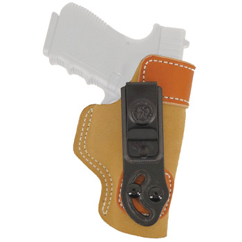 DeSantis Gunhide 106NAB6Z0 SofTuck  IWB Tan LeatherSuede Belt Clip Fits Glock 192336 Right Hand UPC: 792695305040
