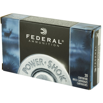 Federal 7A PowerShok  7mm Mauser 175 gr Jacketed Soft Point JSP 20 Per Box 10 UPC: 029465084400