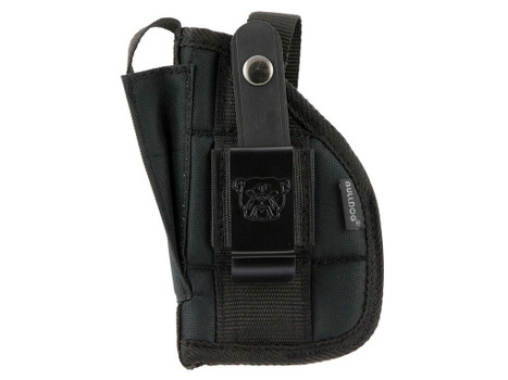 Bulldog FSN19C Extreme Belt Black Nylon Belt Loop/Clip Fits Ruger LC9 Fits 2.50-3.75" Barrel Ambidextrous
