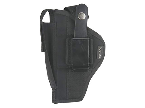 Bulldog FSN30 Extreme OWB Black Nylon Belt Loop/Clip Fits Compact 3-3.5" Fits 3-4" Barrel Ambidextrous