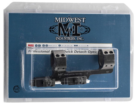 Midwest Industries MIARMB1 Muzzle Brake  Black Phosphate Steel with 1228 tpi Threads for 223 Rem 5.56x45mm NATO ARPlatform UPC: 816537013730