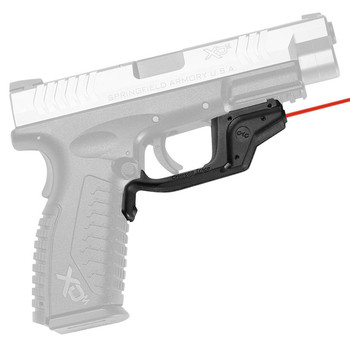 Crimson Trace 0160901 LG448 Laserguard  Black Red Laser Springfield XD  XD M UPC: 610242001200