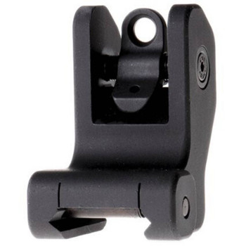 TROY FIXED REAR BATTLE SIGHT BLK UPC: 812699011010