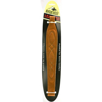 Butler Creek 26522 Cobra Rifle Sling Padded Brown Suede 36 OAL 1 Wide UPC: 043699265220